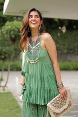 Billowing Dunes Sharara Set