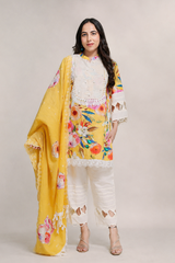 Luma Yellow Kurta Set