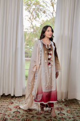 Rosé Dusk Ombré Kurta Set