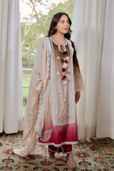 Rosé Dusk Ombré Kurta Set
