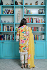 Luma Yellow Kurta Set