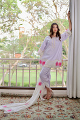 Lilac Rose Kurta Set