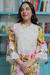 Luma Yellow Kurta Set