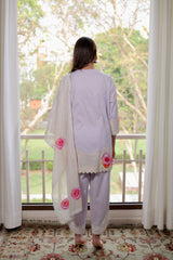 Lilac Rose Kurta Set