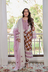 Cinnamon Heart Kurta Set