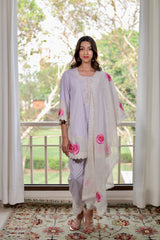 Lilac Rose Kurta Set