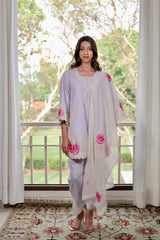 Lilac Rose Kurta Set