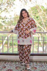 Cocoa Kiss Kurta Set