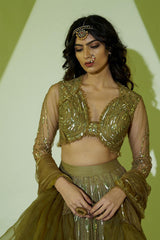 Olive Garden Lehenga