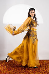 Sunflower Child Lehenga