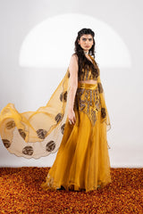 Sunflower Child Lehenga
