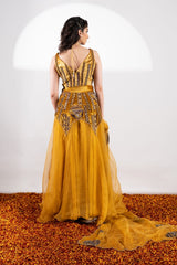 Sunflower Child Lehenga