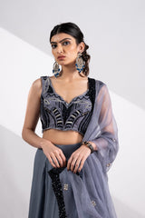 Wandering Willow Lehenga