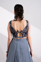 Wandering Willow Lehenga