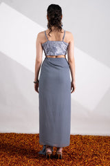 No Drama Dhoti Skirt Set