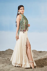 Bohemian Bride Lehenga Set