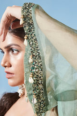 Azure Sea Jumpsuit Set