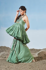 Billowing Dunes Sharara Set