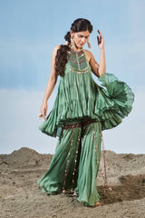 Billowing Dunes Sharara Set