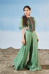 Shimmering Shoreline Sharara Set