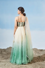 Ombré Breeze Anarkali