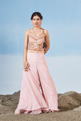 Pink at Bay Sharara Set