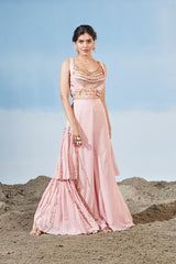 Muted Beauty Sharara Set