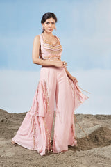 Muted Beauty Sharara Set