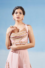 Muted Beauty Sharara Set