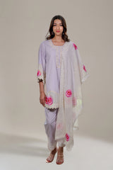 Lilac Rose Kurta Set