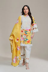 Luma Yellow Kurta Set
