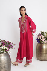 Resham Roshni Kurta Set