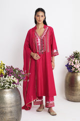 Resham Roshni Kurta Set