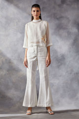 Ivory Open Back Pop Co-ord Set