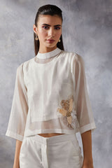 Ivory Open Back Pop Co-ord Set