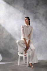 Ivory Open Back Pop Co-ord Set