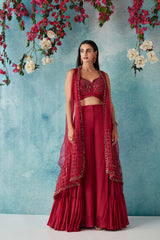 Wild Raspberry Sharara Set