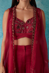 Wild Raspberry Sharara Set