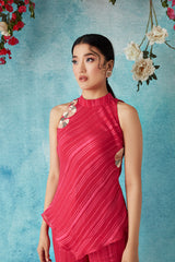 Hot Pink Tunic & Pants Set