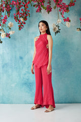 Hot Pink Tunic & Pants Set