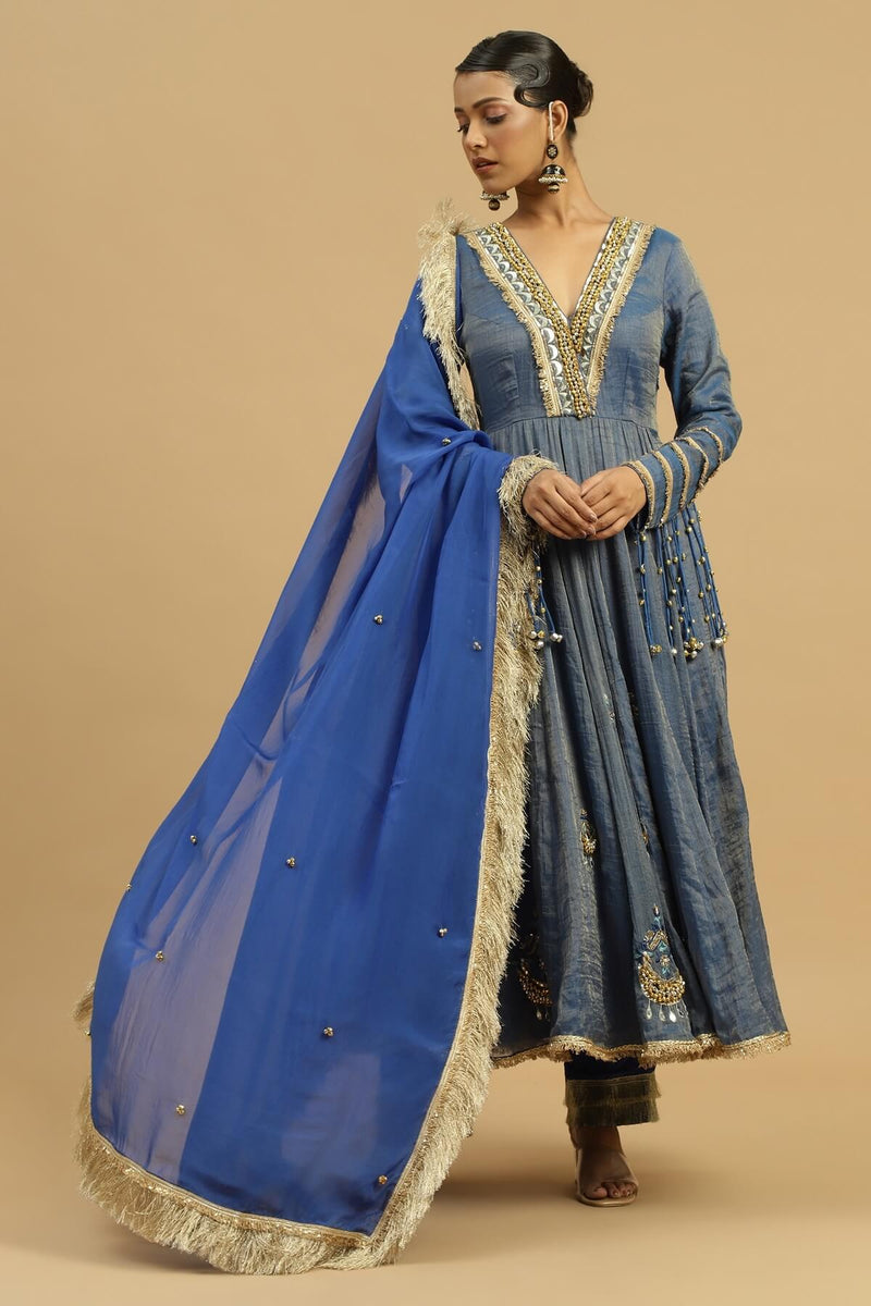 Neelam Anarkali set