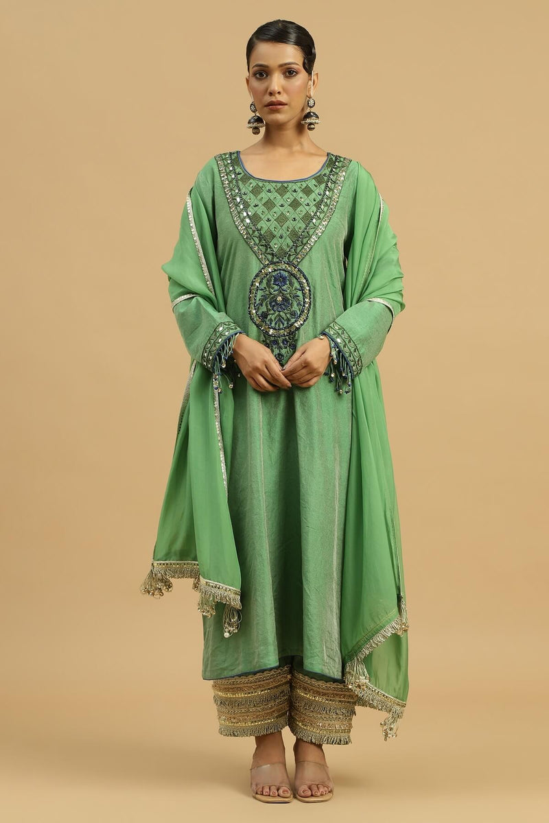 Jade Kurta set