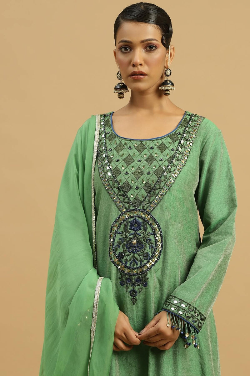 Jade Kurta set