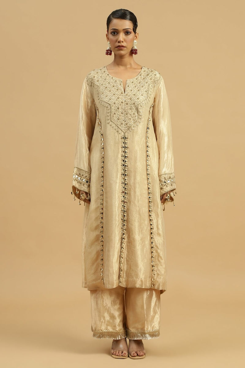 Zari Glow Kurta Set