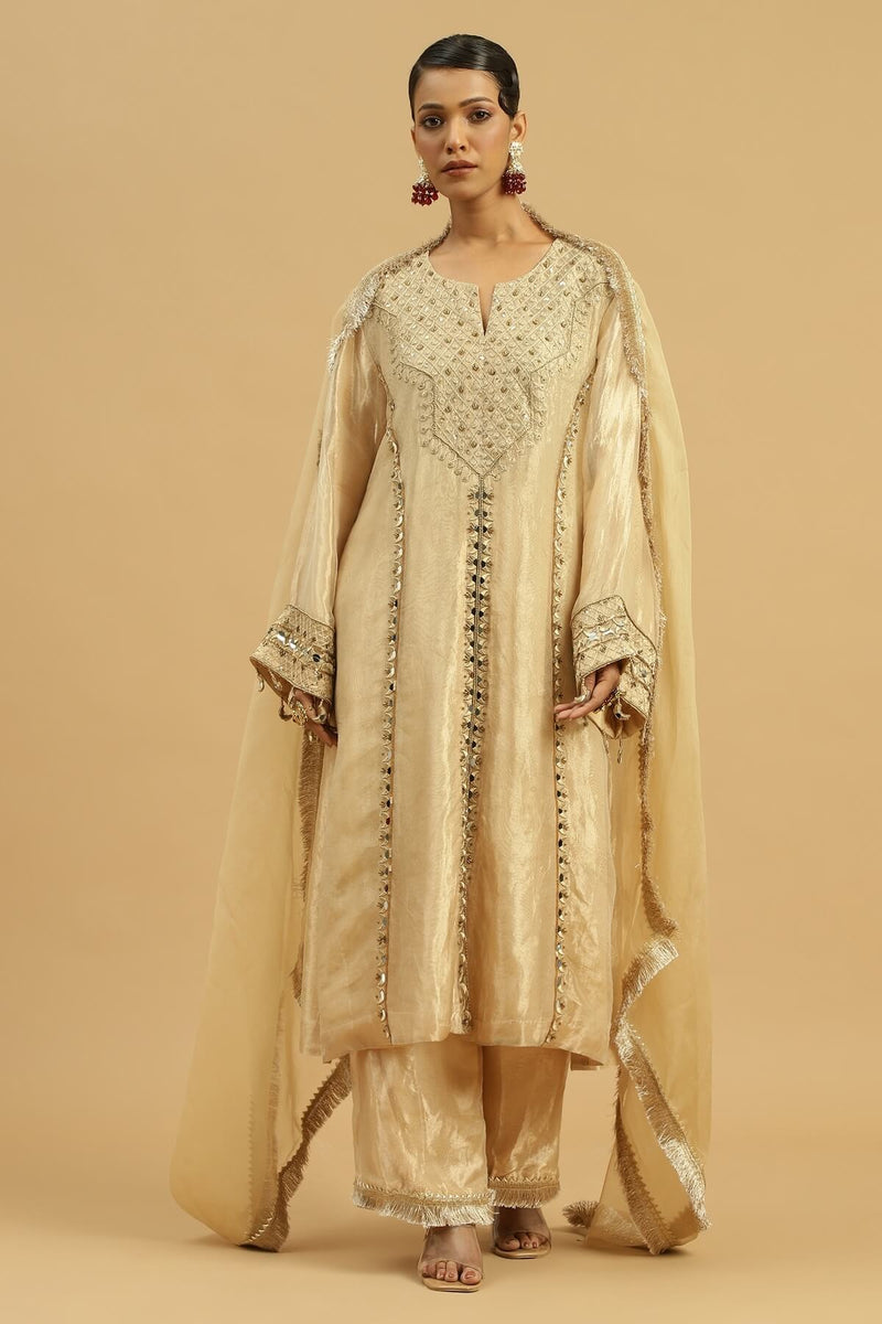 Zari Glow Kurta Set