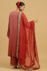 Gehra Lal Kurta set