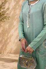 Asonia Sage Kurta Set