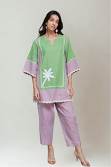 Pistachio Palm Co-ord Set