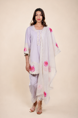 Lilac Rose Kurta Set