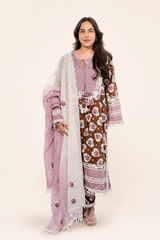 Cinnamon Heart Kurta Set